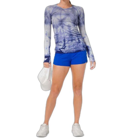 Lululemon Swiftly Tech Long Sleeve 2.0 *Wash *Shibori Stripe Midnight Orchid - Picture 3 of 9